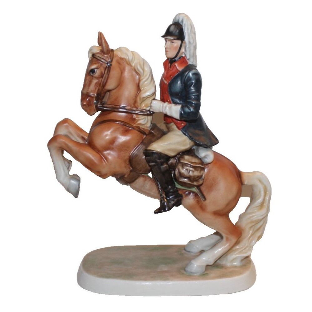 Arnart Virginia Light Dragoons 1776 Horseback Porcelain #7466